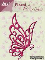 Лезвие Joy! Crafts Dies - Floral Flourishes - Butterfly