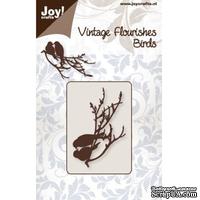 Лезвие Joy Crafts - Cutting die-Vintage Flourishes - 2 Birds on branch