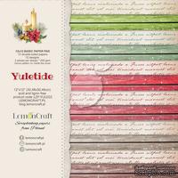 Набор скрапбумаги LemonCraft -  Yuletide Basic, базовая, 30.5х30.5 см, двусторонняя