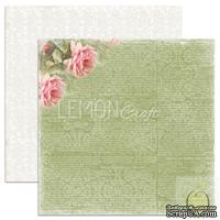 Лист скрапбумаги LemonCraft - Heart Painted - Nadzieja, двусторонний, 30х30 см