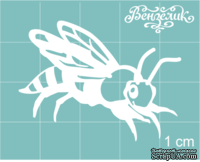 Чипборд от Вензелик - Пчела 02, размер: 40x30 мм