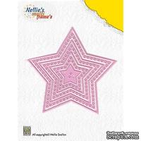 Лезвие Nellie Snellen Multi Frame Dies - Decorate Star (set of 7)
