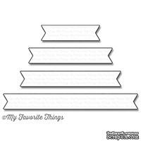 Лезвие нож My Favorite Things - Die-namics Essential Fishtail Sentiment Strips, 4 шт.