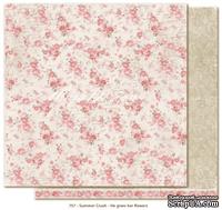 Двусторонний лист бумаги для скрапбукинга от Maja Design - Summer Crush - He gives her flowers, 30x30 см