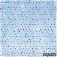 Двусторонний лист скрапбумаги от Maja Design - Life by the Sea - Gone Fishing