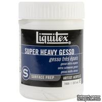 Грунт акриловый Гессо  - Liquitex Super Heavy Gesso, 237мл, цвет белый