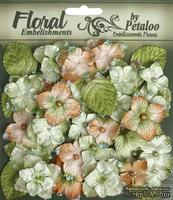 Набор цветов Petaloo - Velvet Hydrangeas Collection Sage, 40 шт.