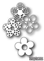 Нож для вырубки от Poppystamps - Flower Stack - ScrapUA.com