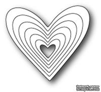 Ножи от Poppystamps - Heart Frames craft die