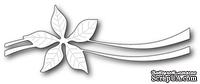 Ножи от Poppystamps - Poinsettia Ribbon craft die