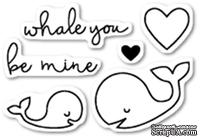 Штампы от Poppystamps -Yes I Whale clear stamp set