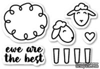 Штампы от Poppystamps - Ewe Are the Best clear stamp set