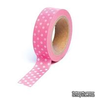 Бумажный скотч Queen & Co - Trendy Tape Polka Dots Pink, 1 шт