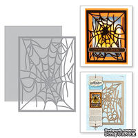 Ножи от Spellbinders - Spider Web Card Front