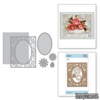 Ножи от Spellbinders -A2 Corner Cotillion - ScrapUA.com