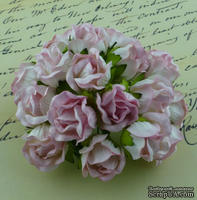 Бутоны большие дикой розы, цвет нежно-розовый, размер бутона 2 см, 1шт