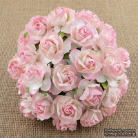 Дикая роза, цвет бледно-розовый диаметр - 30мм, 1 шт. - ScrapUA.com