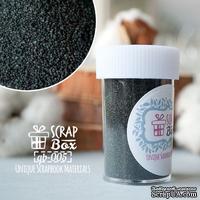 Мраморный песок ScrapBox - Черный Qb-005