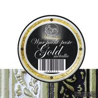 Краска с эффектом патины - Gold metallic, 30 ml