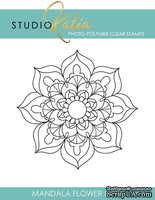 Штамп от Studio Katia - Mandala Flower Med, Мандала,