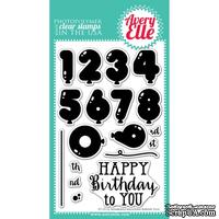 Акриловый штамп Avery Elle - Numbered Balloons Clear Stamps
