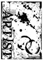Резиновый штамп от Stampers Anonymous - Tim Holtz - Mini Dots The Artist (ATC)
