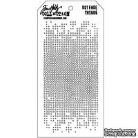 Маска Ranger - Tim Holtz - Layering Stencil - Dot Fade, 13х20 см