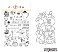 Набор ножей и штампов от Altenew - Tea Time - Stamp &amp; Die Bundle - ScrapUA.com