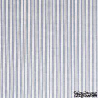Ткань Tilda - Seaside Life Kitchen Stripe Blue 100 % хлопок, 50х55 см