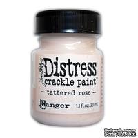 Краска-кракелюр Ranger - Distress Crackle Paint - Tattered Rose, 33 мл