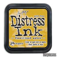 Штемпельная подушка Ranger Distress Ink Pad - April - Fossilized Amber