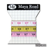 Ленты от Maya Road - Vintage Tape Measure Trim Pack, длина 50 см, 3 шт.