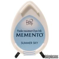 Чернила для штампинга Tsukineko - Memento Dew Drops Summer Sky