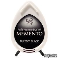 Чернила для штампинга Tsukineko - Memento Dew Drops Tuxedo Black