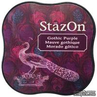 Чернила Tsukineko StazOn Midi Ink Pad - Gothic Purple