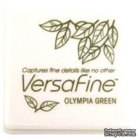 Пигментные быстросохнущие чернила Tsukineko - VersaFine 1in Cube Pads Olympia Green
