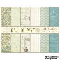 Набор двусторонней скрапбумаги UHK Gallery - Gaj Oliwny, 30,5х30,5 см, 6 листов