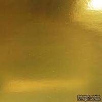 Картон Gold Mirror - Золотое Зеркало, 1 шт., нестандартный размер 18х30см
