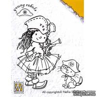 Акриловый штамп Nellie Snellen - Clear Stamps - Young Rebels Hands Up