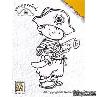 Акриловый штамп Nellie Snellen - Clear Stamps - Young Rebels Brave Captain