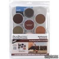  Набор PanPastel -PanPastel Ultra Soft Artist Pastel Set 9ml 7/Pkg -  коричневая гамма, 7 шт.