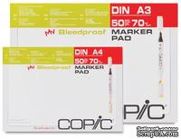 Набор бумаги для  маркеров COPIC, Alcohol Marker Pad, 70 g/m2, A4 (50 листов)