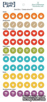 Стикеры-иконки  от StarHouse - Делай день, №03,  10х21 см (диаметр 1 см) - ScrapUA.com