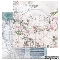 Лист скрапбумаги от ABstudio - Scrapbooking paper "Behind closed doors" sheet 4 - My inspiration - 30х30см