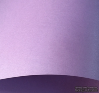 Дизайнерская бумага Amethyst, 30х30, перламутровая, фиолетовая, плотность 120 г/м2  