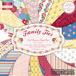 Набор бумаги для скрапбукинга First Edition -  Family Ties, 64 листа, размер 15х15 см. - ScrapUA.com