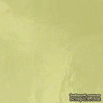Фольгированный кардсток от Bazzill  - Foiled Cardstock GOLD, цвет золотой, 30х21,6см, 1 лист  - ScrapUA.com