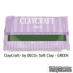 Полимерная глина от Claycraft by Deco© - Green, цвет зеленый, 55 гр. - ScrapUA.com