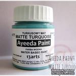 Краска 13arts - Ayeeda Paint - Matte Turquoise - ScrapUA.com
