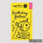 Ножи (310069) + Штампы (271064) от Waffle Flower - Birthday Fishes Die - ScrapUA.com